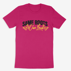 All Love Tee (Hot Pink/Black/Gold)