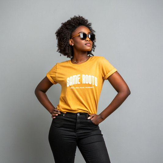 The Motto Tee (Gold)